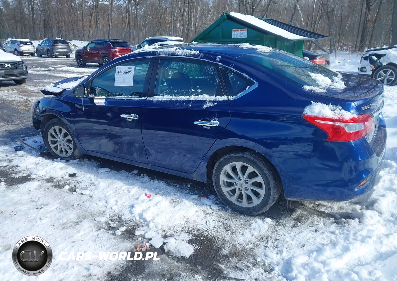 2019 Nissan Sentra Sv VIN:3N1AB7AP5KY412378 - 3
