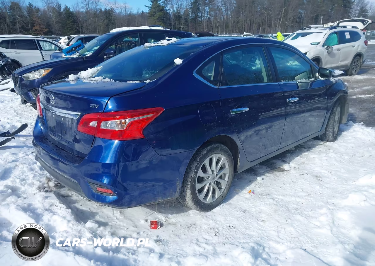 2019 Nissan Sentra Sv VIN:3N1AB7AP5KY412378 - 4