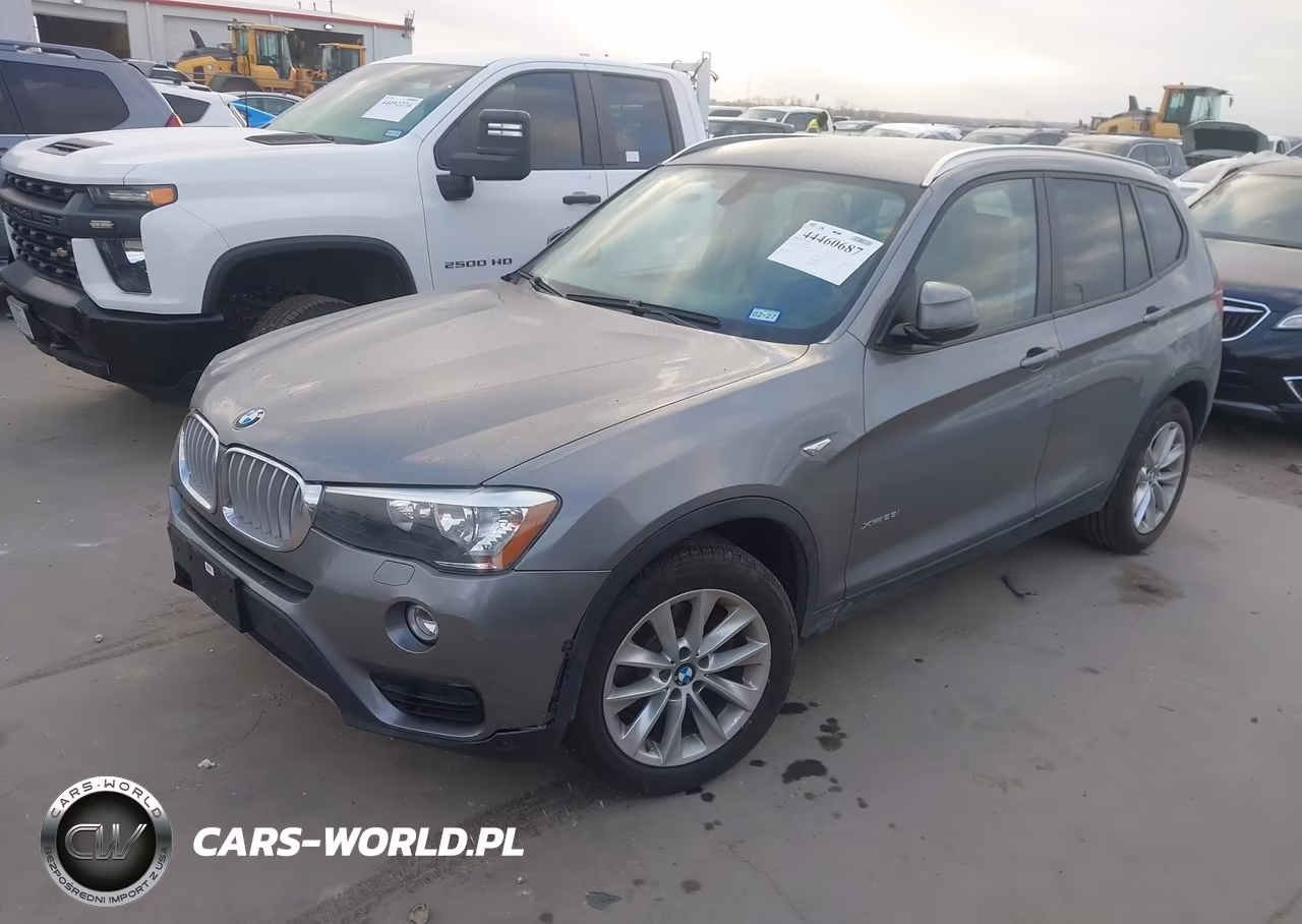 2016 BMW X3 xDrive28I VIN:5UXWX9C56G0D65036 - 2