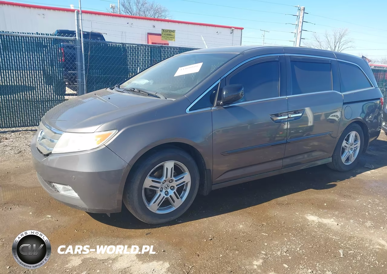 2013 Honda Odyssey Touring-Touring Elite VIN:5FNRL5H97DB078619 - 2