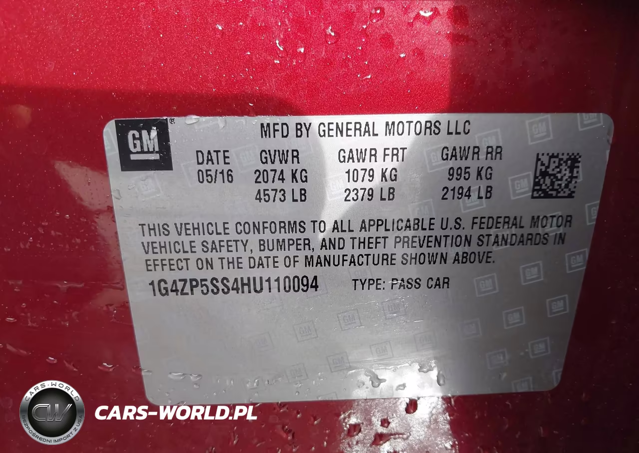 2017 Buick Lacrosse Essence VIN:1G4ZP5SS4HU110094 - 9