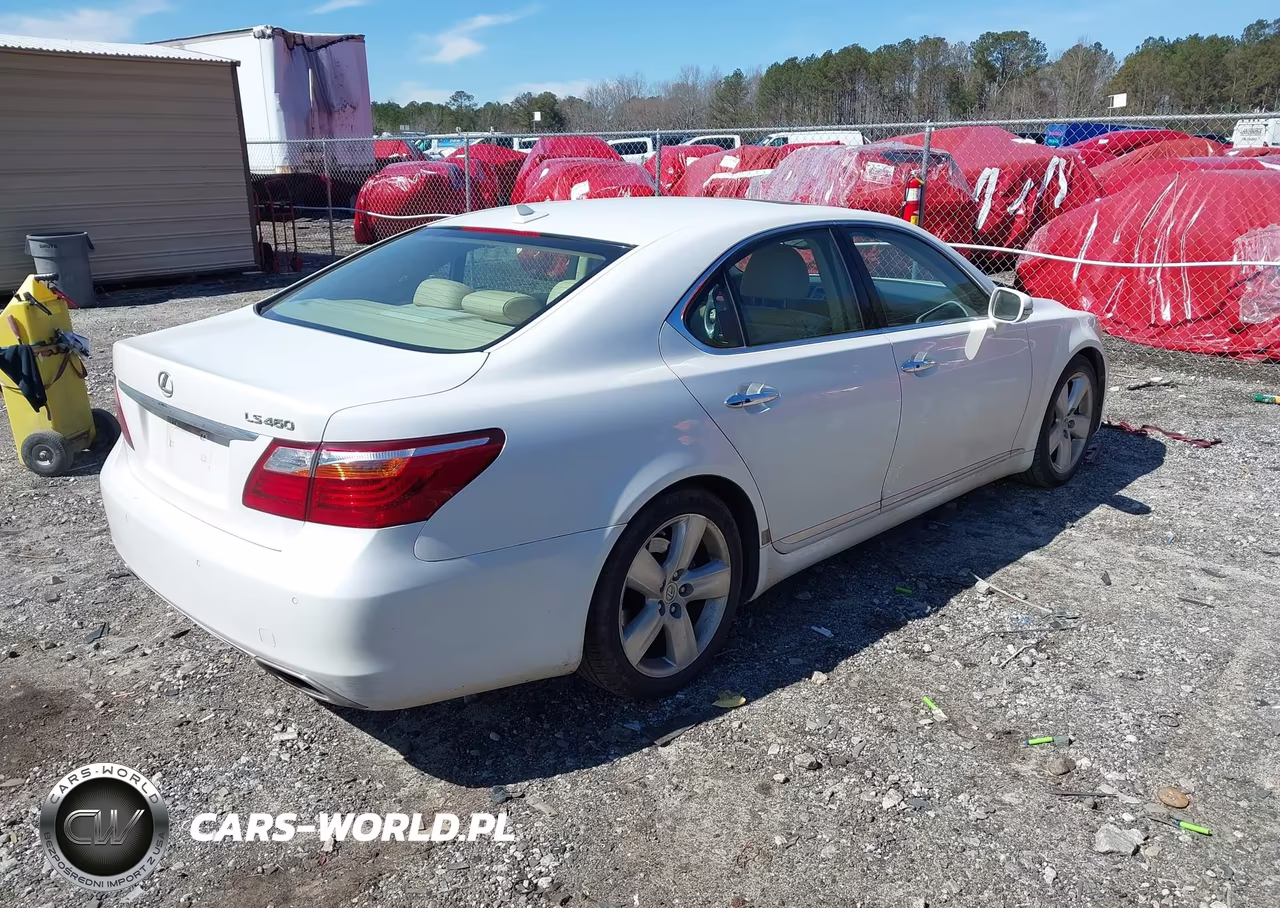 2012 Lexus Ls 460 VIN:JTHBL5EF6C5113306 - 4