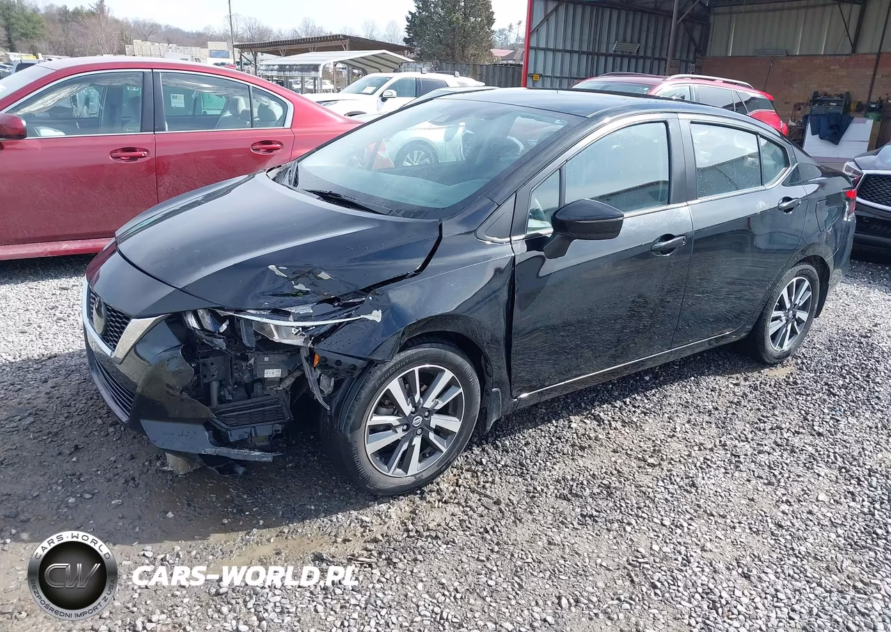 2021 Nissan Versa Sv Xtronic Cvt VIN:3N1CN8EV6ML918316 - 2