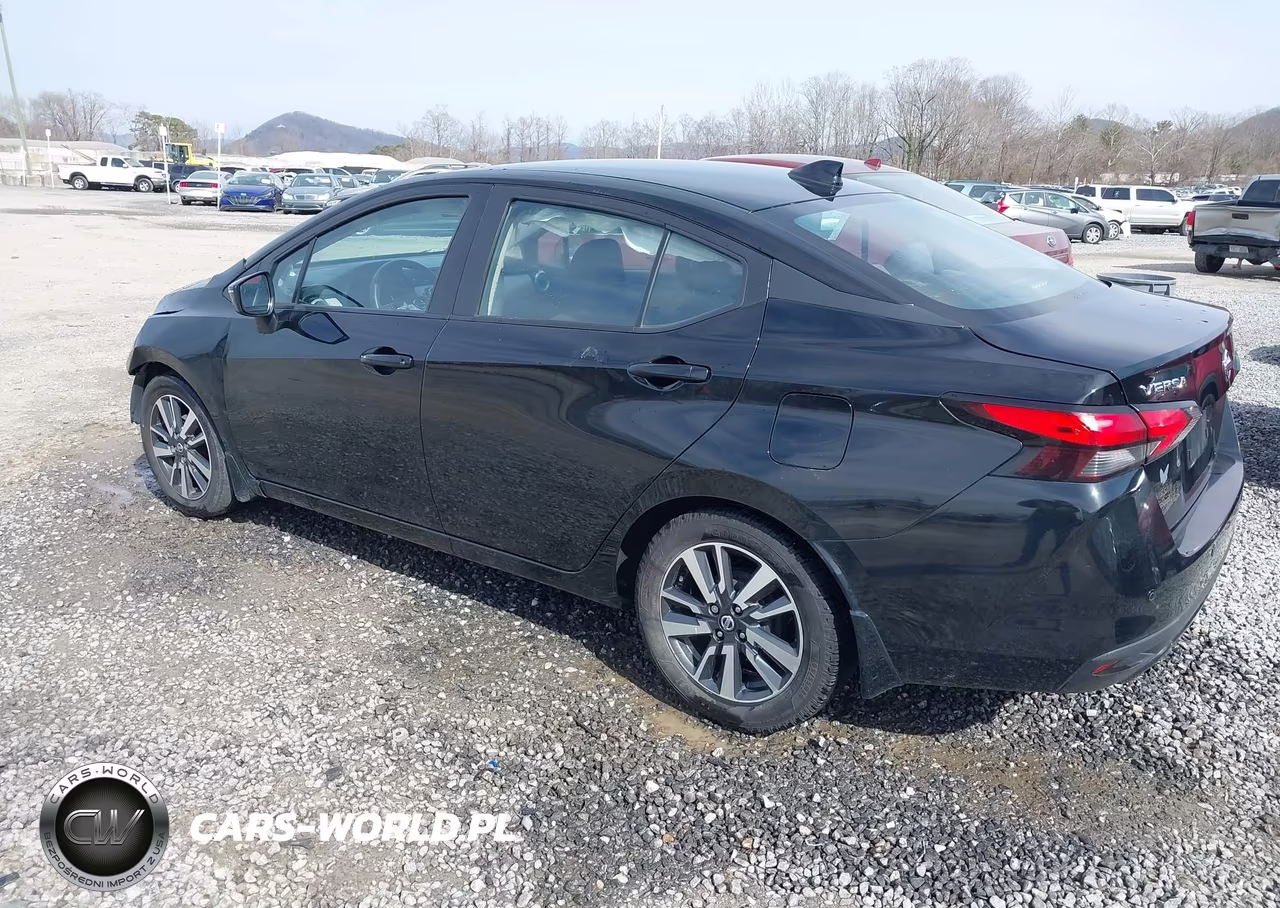 2021 Nissan Versa Sv Xtronic Cvt VIN:3N1CN8EV6ML918316 - 3