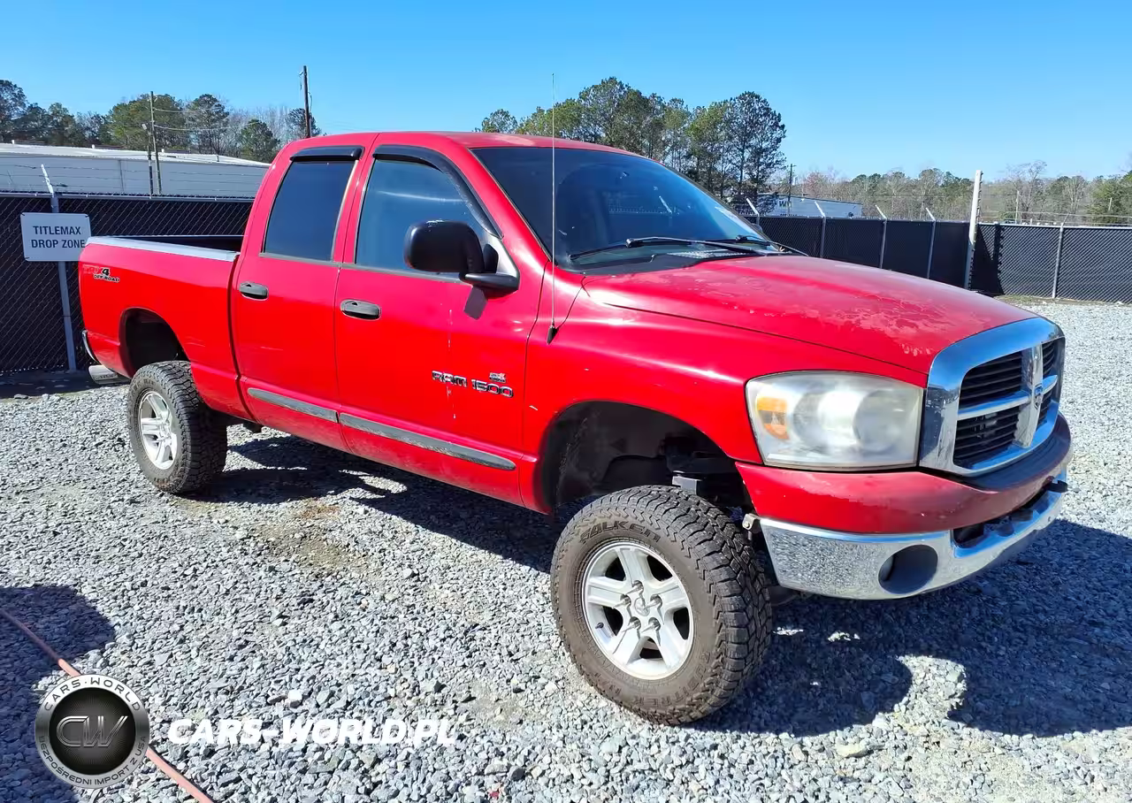 2006 Dodge Ram 1500 Slt-Trx4 Off Road-Sport