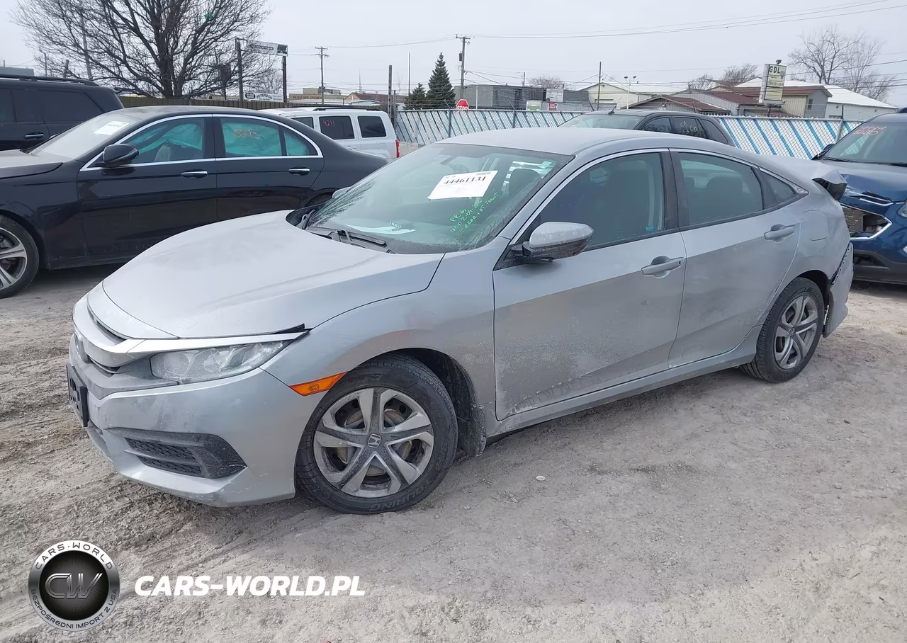 2016 Honda Civic Lx VIN:19XFC2F54GE000861 - 2
