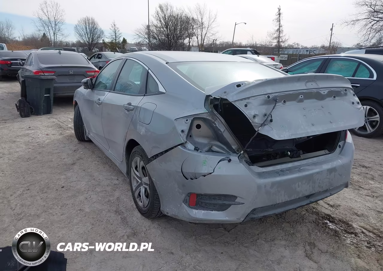 2016 Honda Civic Lx VIN:19XFC2F54GE000861 - 3