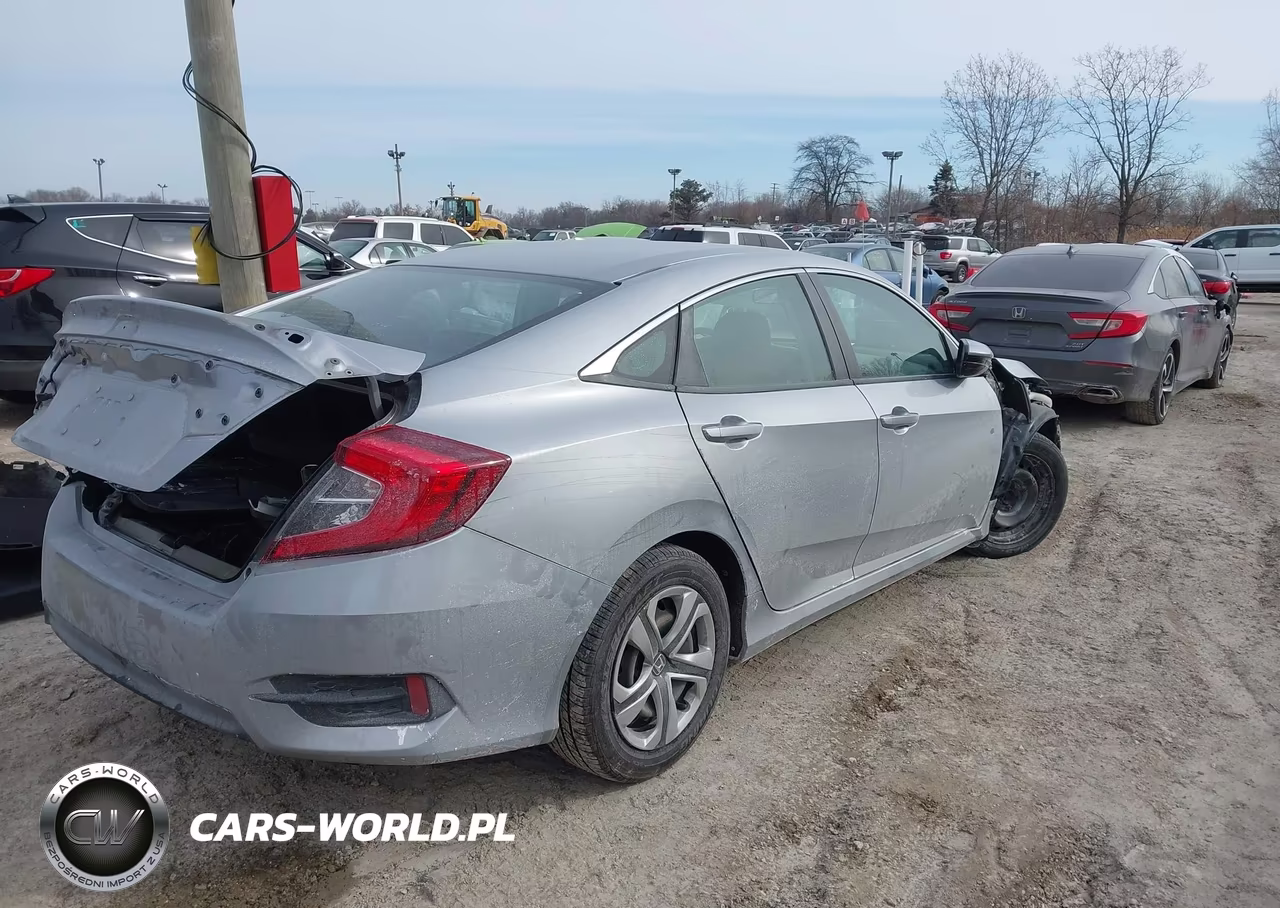 2016 Honda Civic Lx VIN:19XFC2F54GE000861 - 4