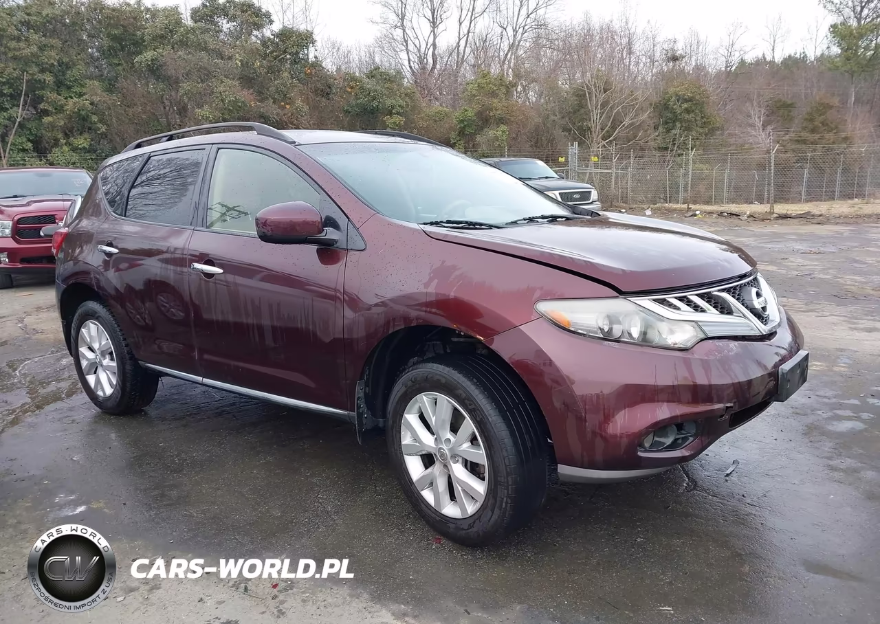 2013 Nissan Murano Sv VIN:JN8AZ1MW2DW320555 - 13