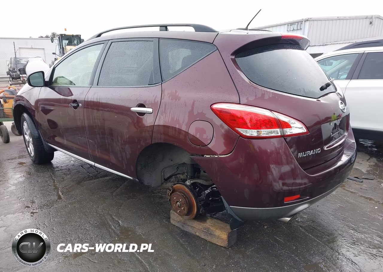 2013 Nissan Murano Sv VIN:JN8AZ1MW2DW320555 - 3