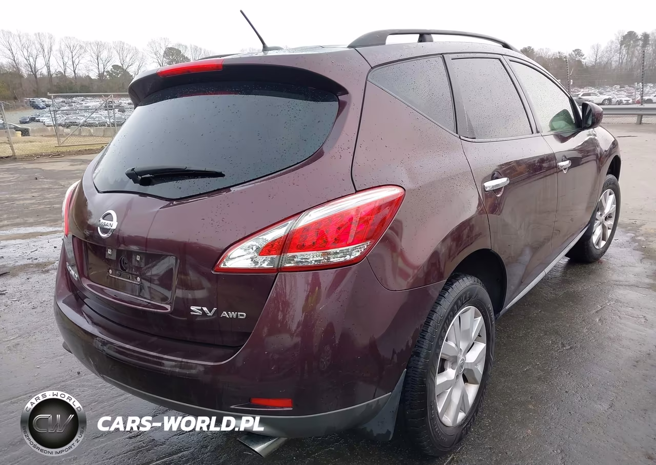 2013 Nissan Murano Sv VIN:JN8AZ1MW2DW320555 - 4