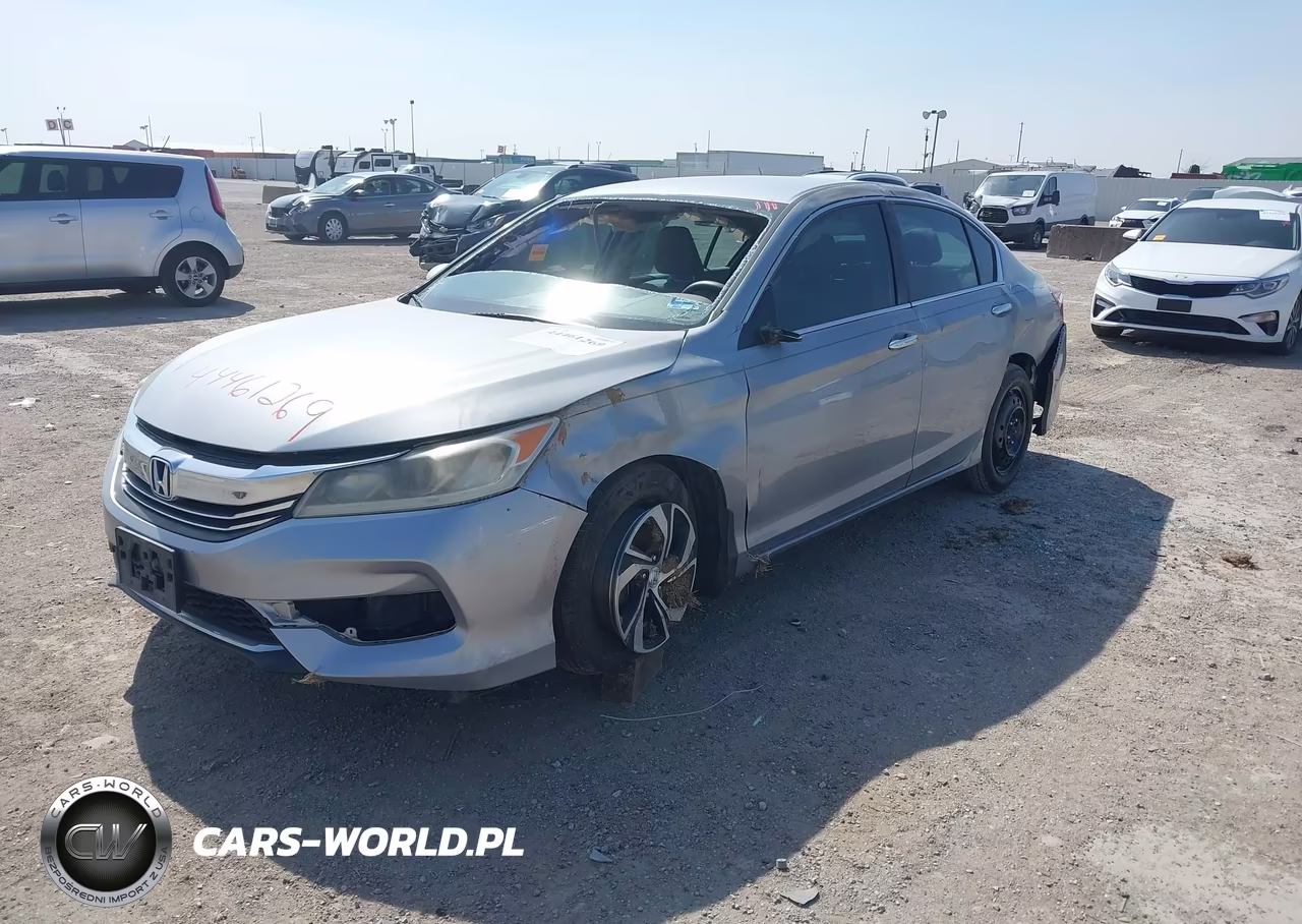 2016 Honda Accord Lx VIN:1HGCR2F36GA172409 - 2