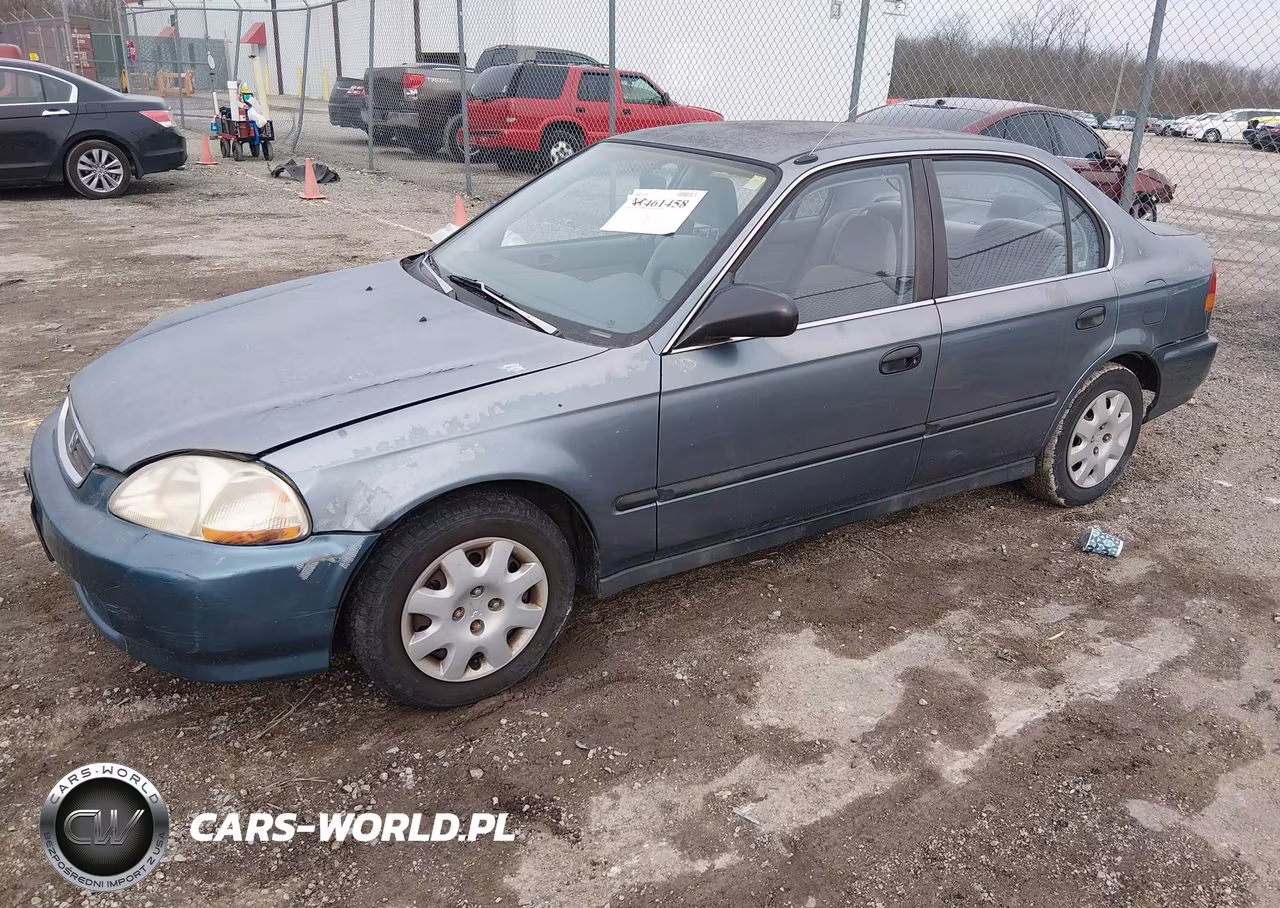1998 Honda Civic Lx VIN:2HGEJ6671WH617486 - 2