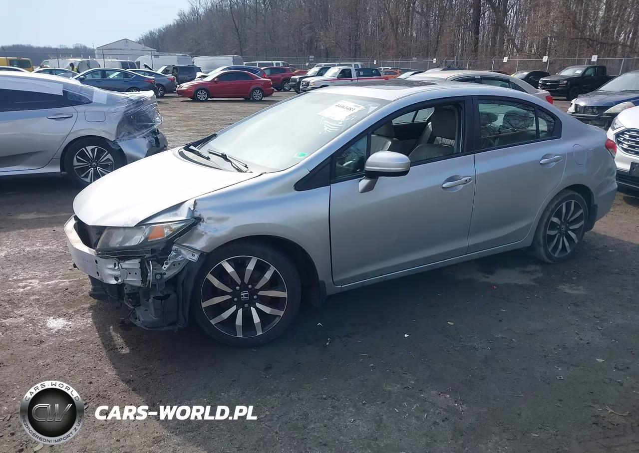 2014 Honda Civic Ex-L VIN:19XFB2F94EE242696 - 2
