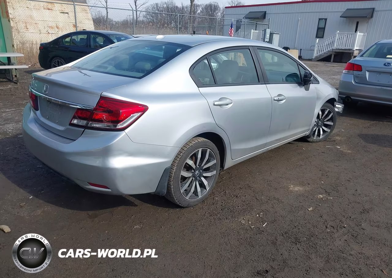 2014 Honda Civic Ex-L VIN:19XFB2F94EE242696 - 4