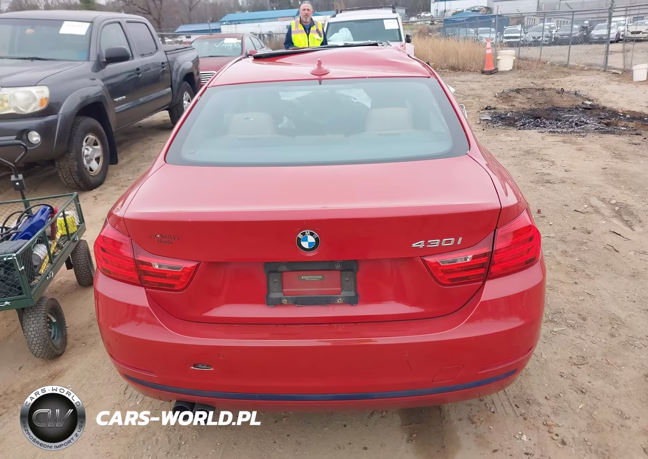 2017 BMW 430I VIN:WBA4R7C30HK896030 - 15