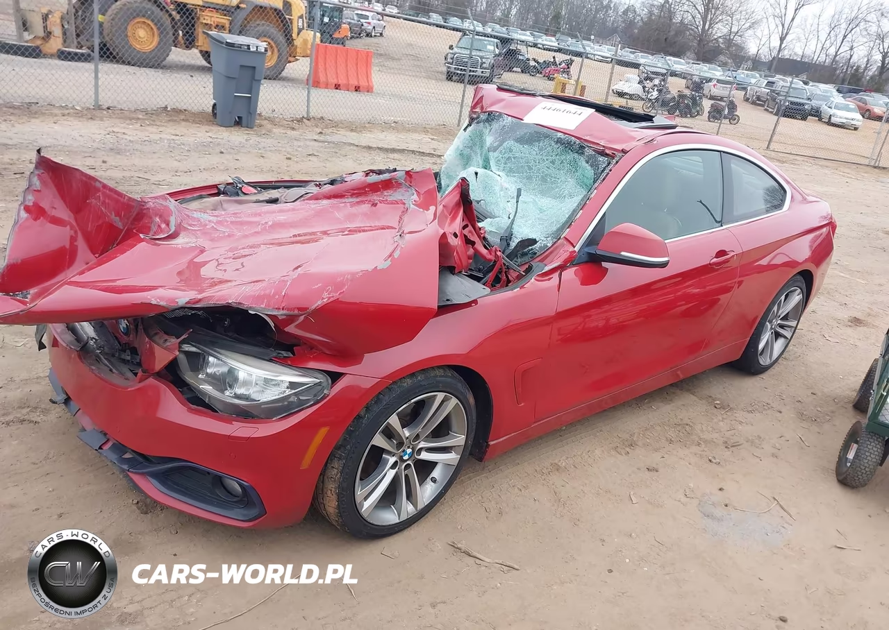 2017 BMW 430I VIN:WBA4R7C30HK896030 - 2