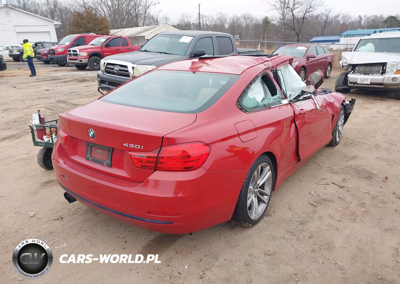 2017 BMW 430I VIN:WBA4R7C30HK896030 - 4