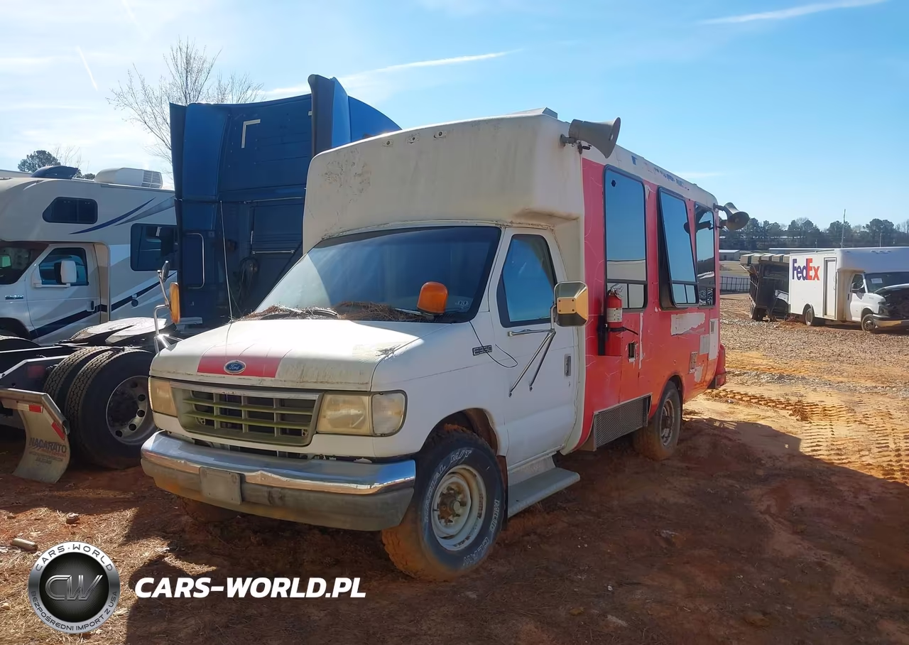 1992 Ford Econoline E350 Cutaway Van VIN:1FDKE30M3NHB19292 - 2