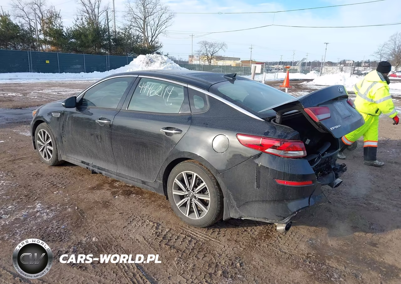 2019 Kia Optima Ex VIN:5XXGU4L17KG317323 - 3