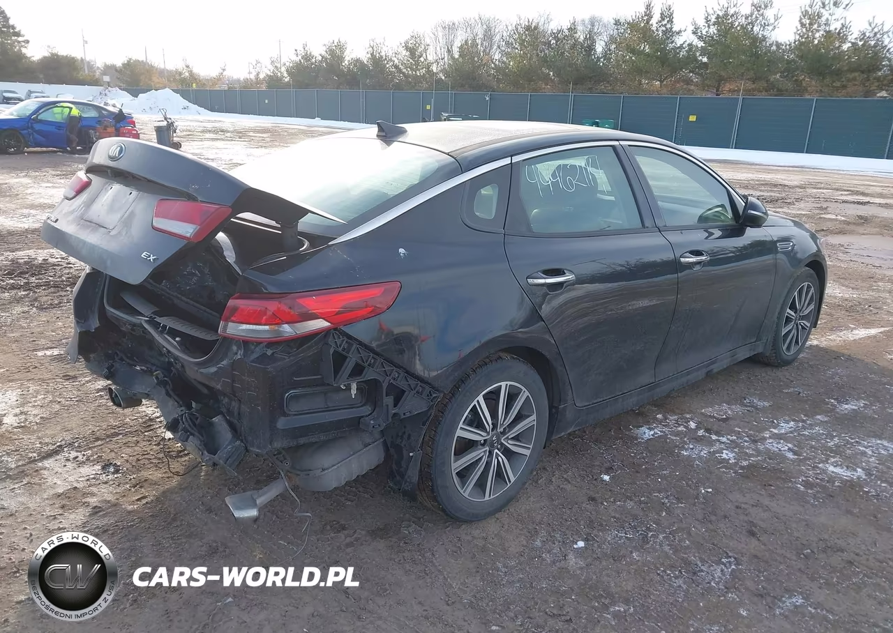 2019 Kia Optima Ex VIN:5XXGU4L17KG317323 - 4
