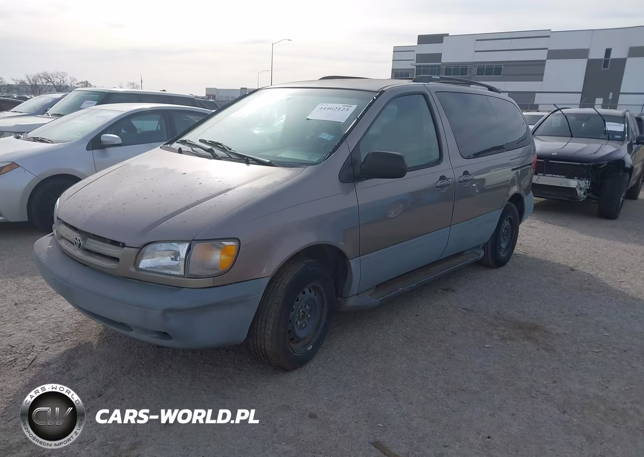 1998 Toyota Sienna Le VIN:4T3ZF13C0WU076176 - 2