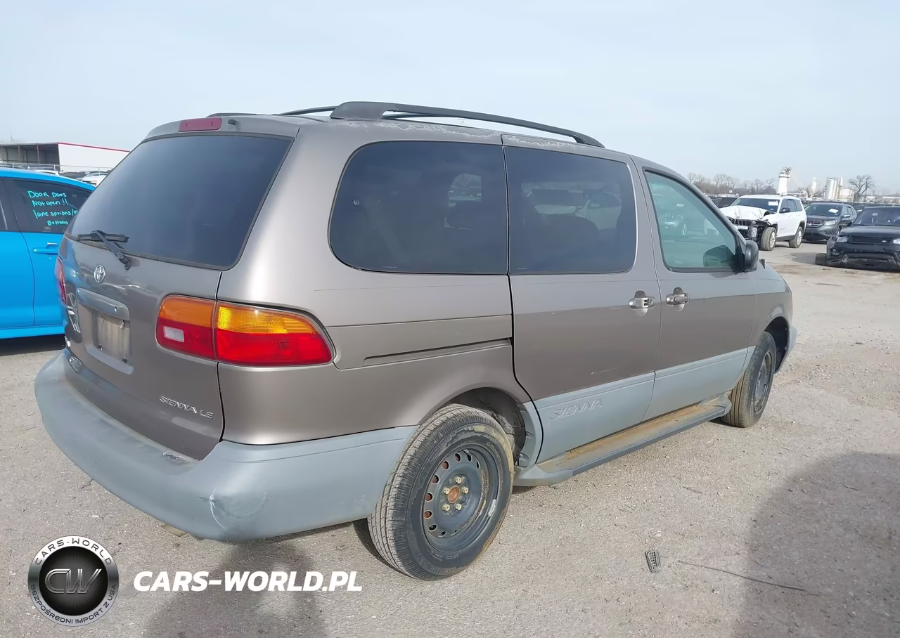 1998 Toyota Sienna Le VIN:4T3ZF13C0WU076176 - 4