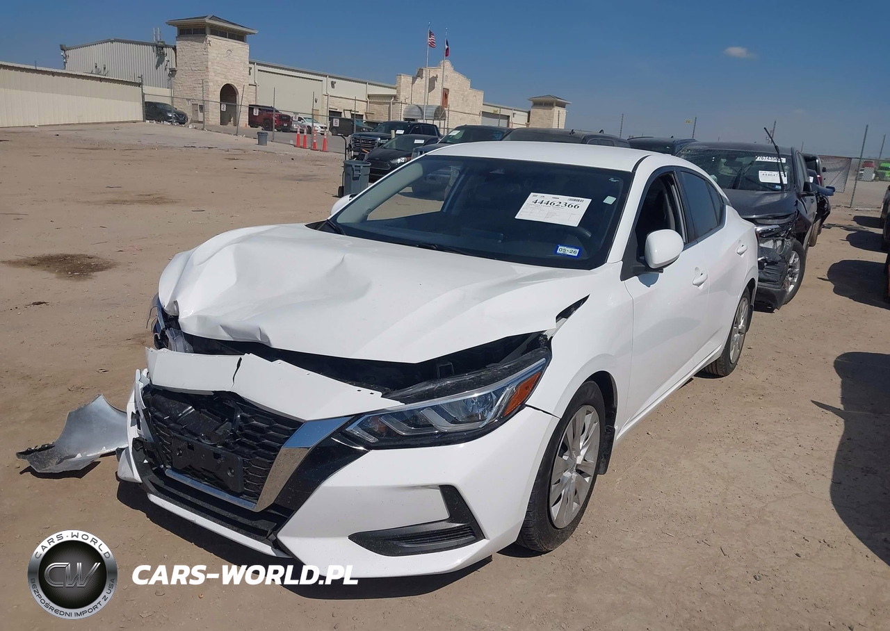 2020 Nissan Sentra S Xtronic Cvt VIN:3N1AB8BV1LY217592 - 2