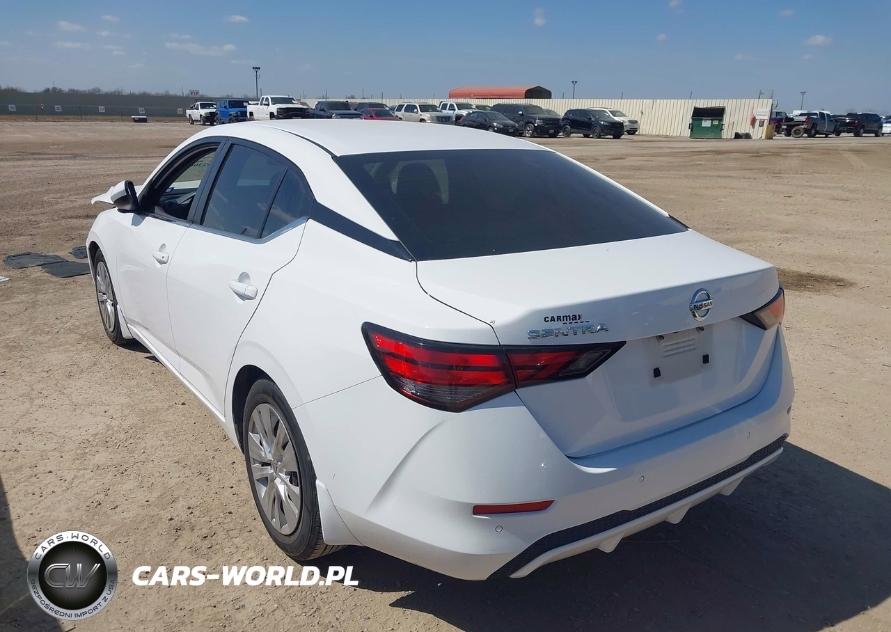 2020 Nissan Sentra S Xtronic Cvt VIN:3N1AB8BV1LY217592 - 3