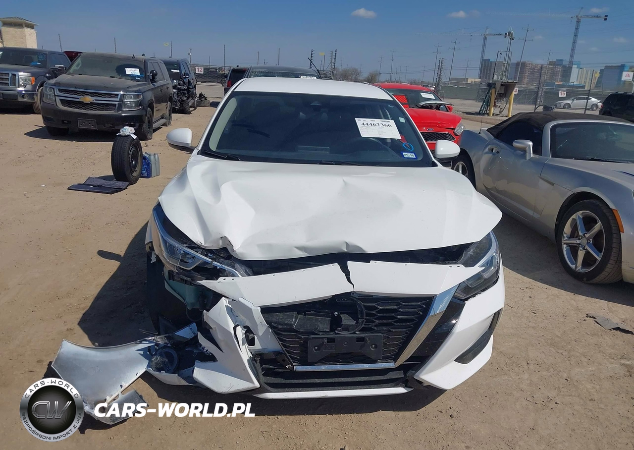2020 Nissan Sentra S Xtronic Cvt VIN:3N1AB8BV1LY217592 - 6