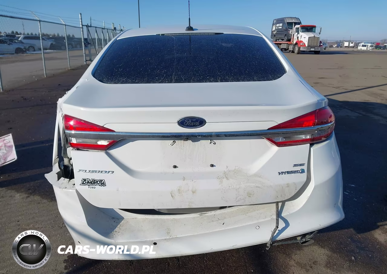 2018 Ford Fusion Hybrid Se VIN:3FA6P0LU0JR222467 - 16