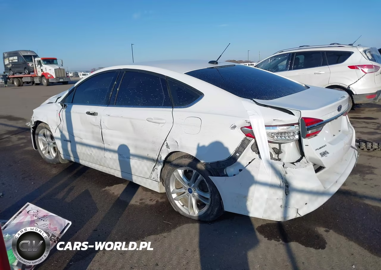 2018 Ford Fusion Hybrid Se VIN:3FA6P0LU0JR222467 - 3