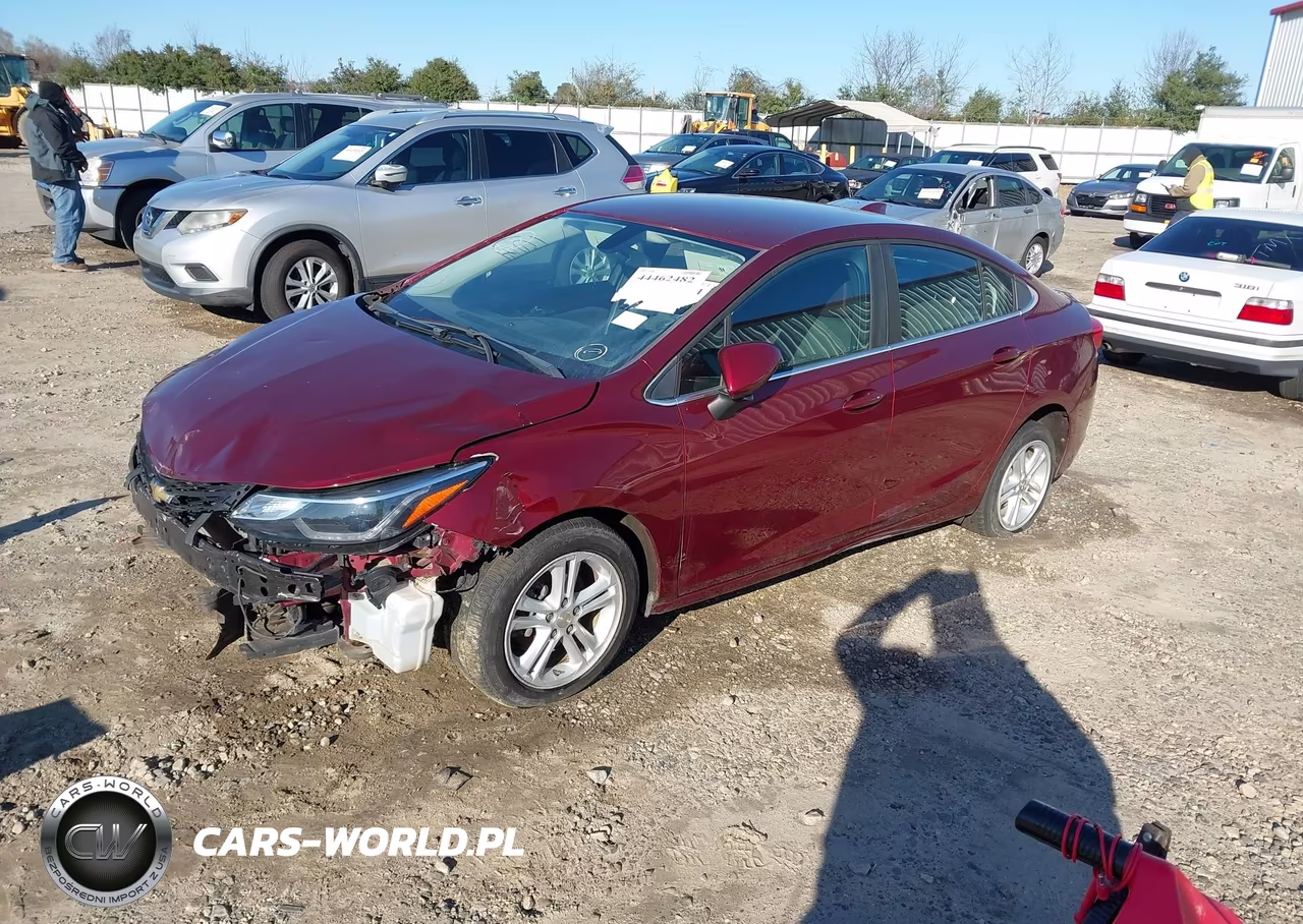 2016 Chevrolet Cruze Lt Auto VIN:1G1BE5SM7G7296894 - 2