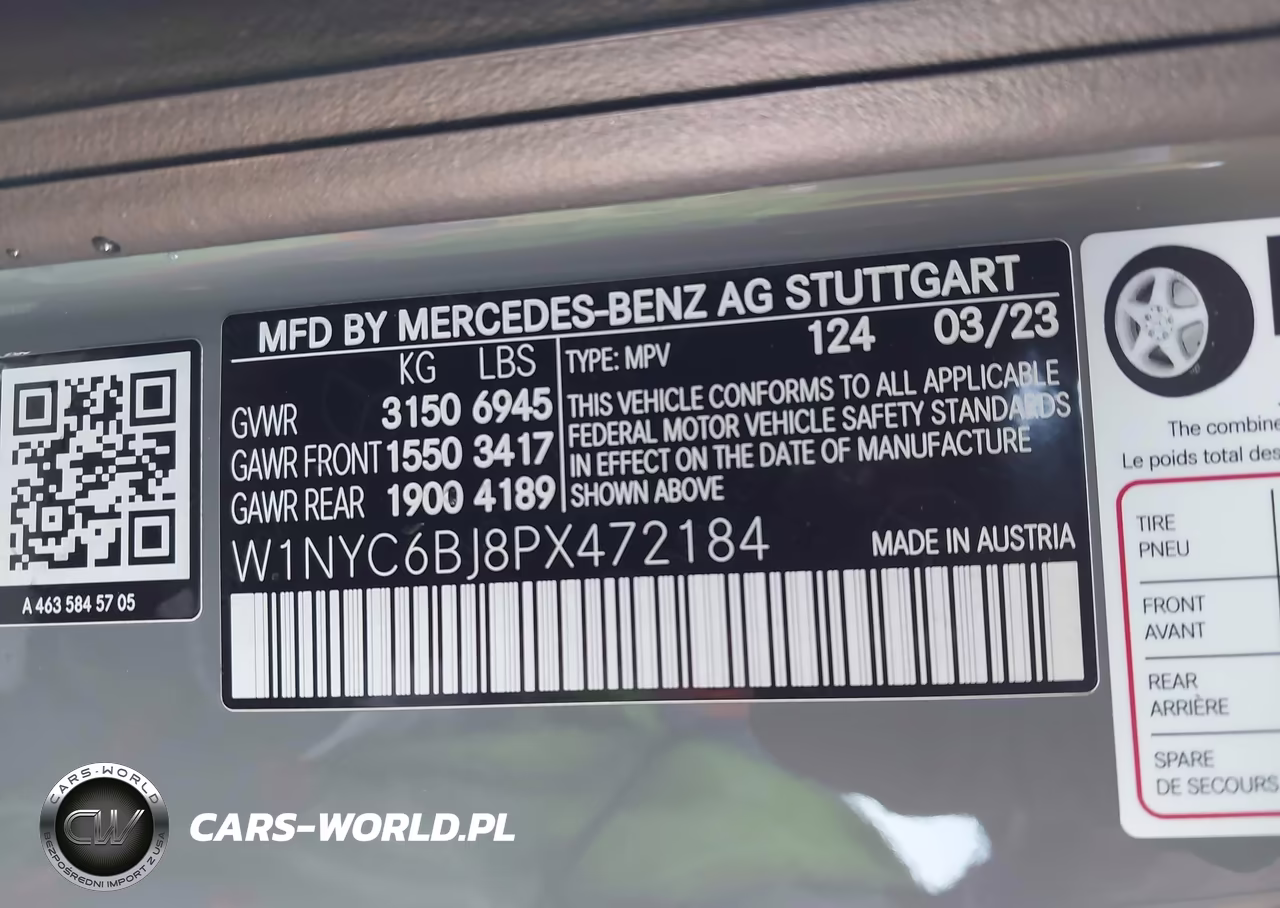 2023 Mercedes-Benz G 550 4Matic VIN:W1NYC6BJ8PX472184 - 9