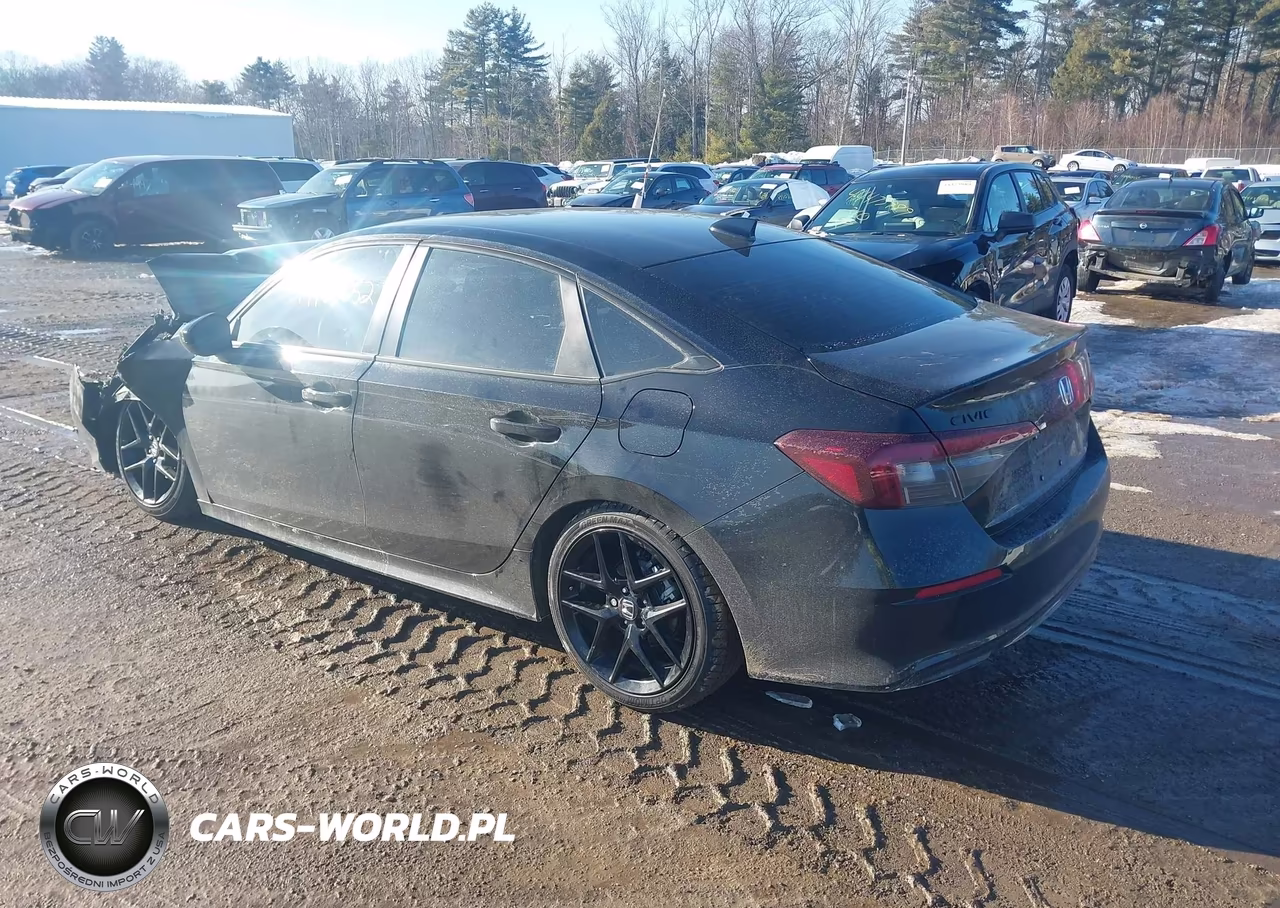 2026 Honda Civic Sport VIN:2HGFE2F57TH521499 - 3