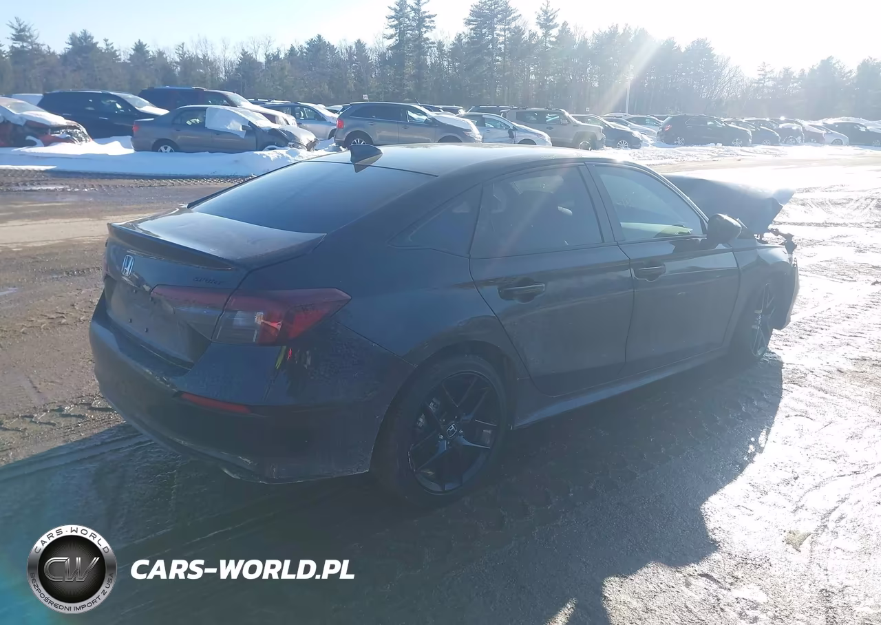 2026 Honda Civic Sport VIN:2HGFE2F57TH521499 - 4