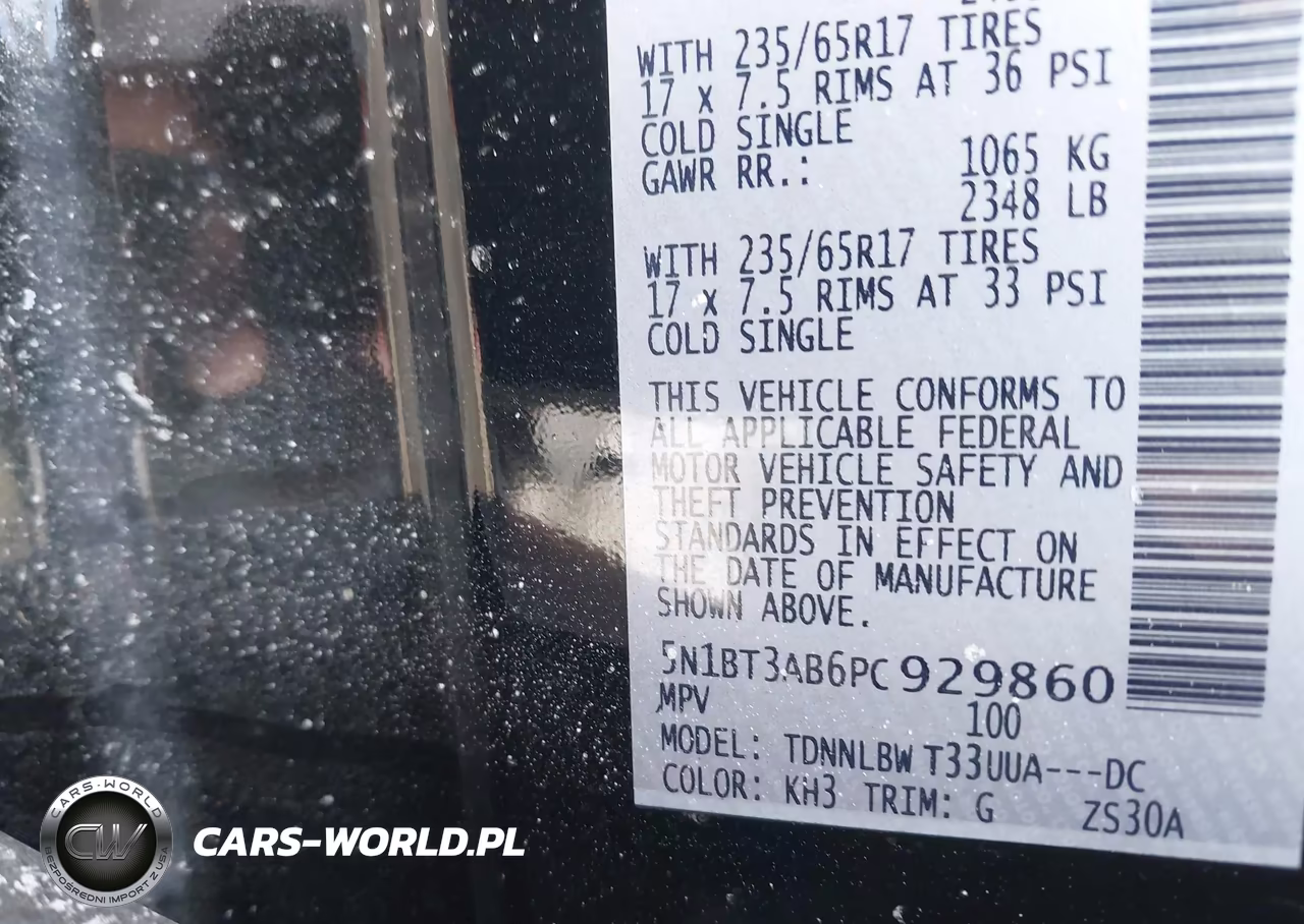 2023 Nissan Rogue S Intelligent Awd VIN:5N1BT3AB6PC929860 - 9
