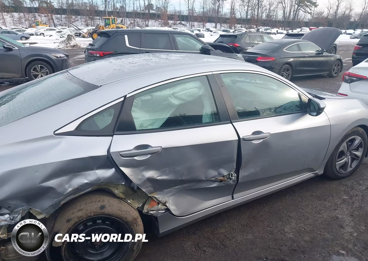 2019 Honda Civic Lx VIN:2HGFC2F62KH550177 - 13