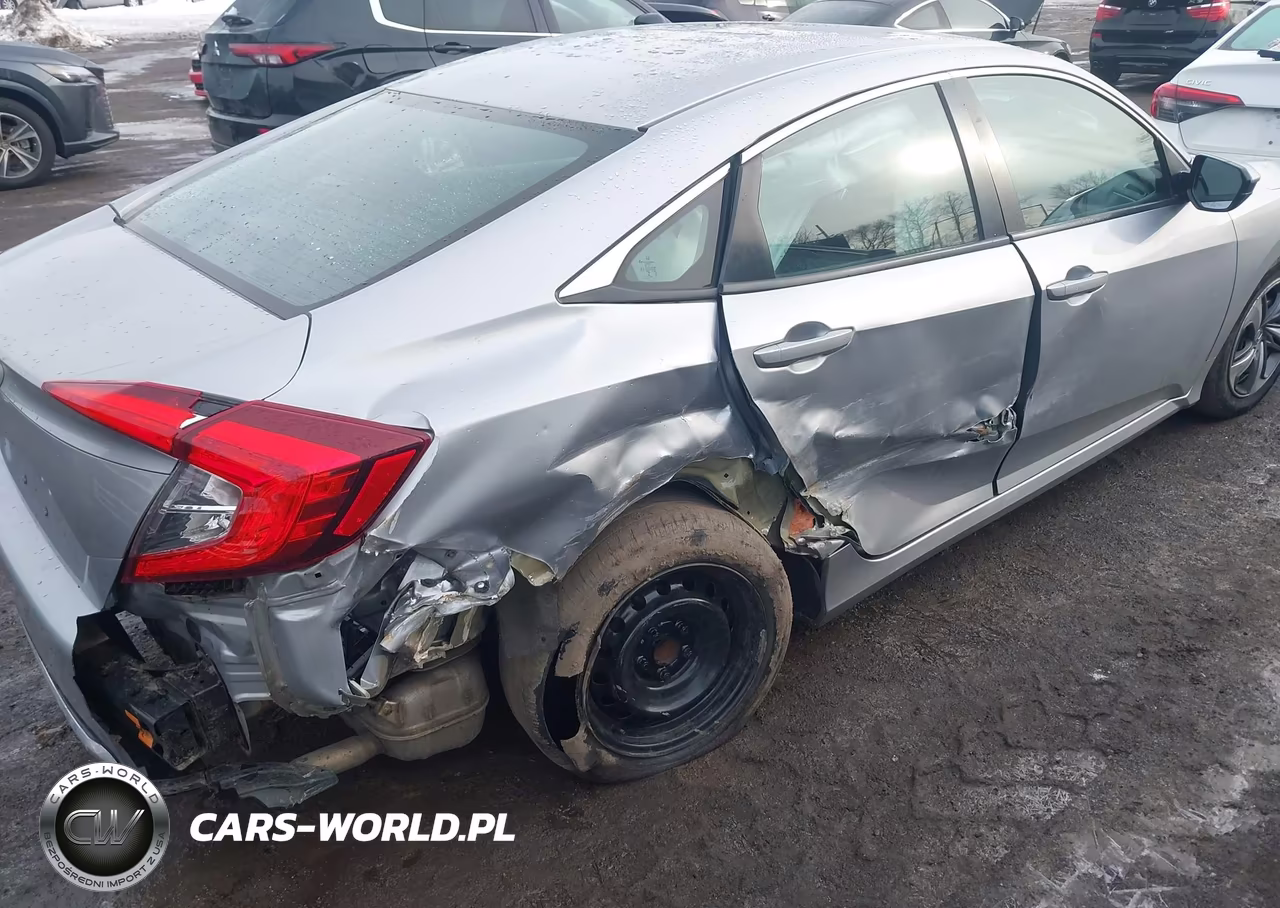 2019 Honda Civic Lx VIN:2HGFC2F62KH550177 - 6
