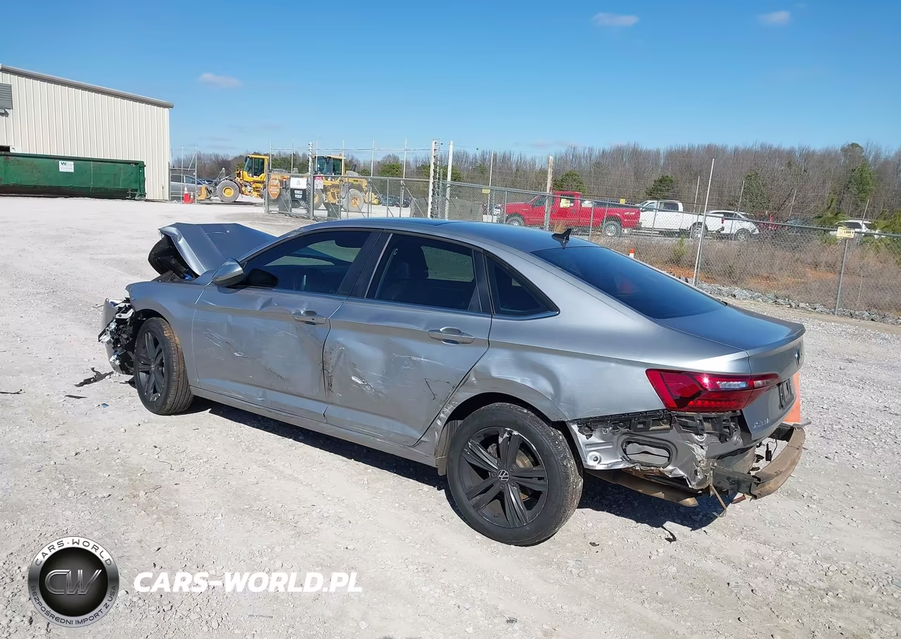 2023 Volkswagen Jetta 1.5T Se VIN:3VW7M7BU5PM029803 - 3