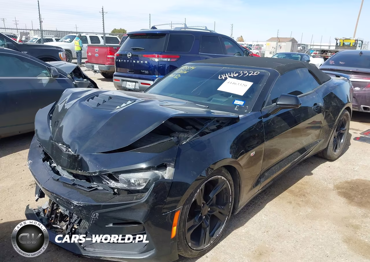 2020 Chevrolet Camaro Rwd 2Ss VIN:1G1FH3D74L0110154 - 2