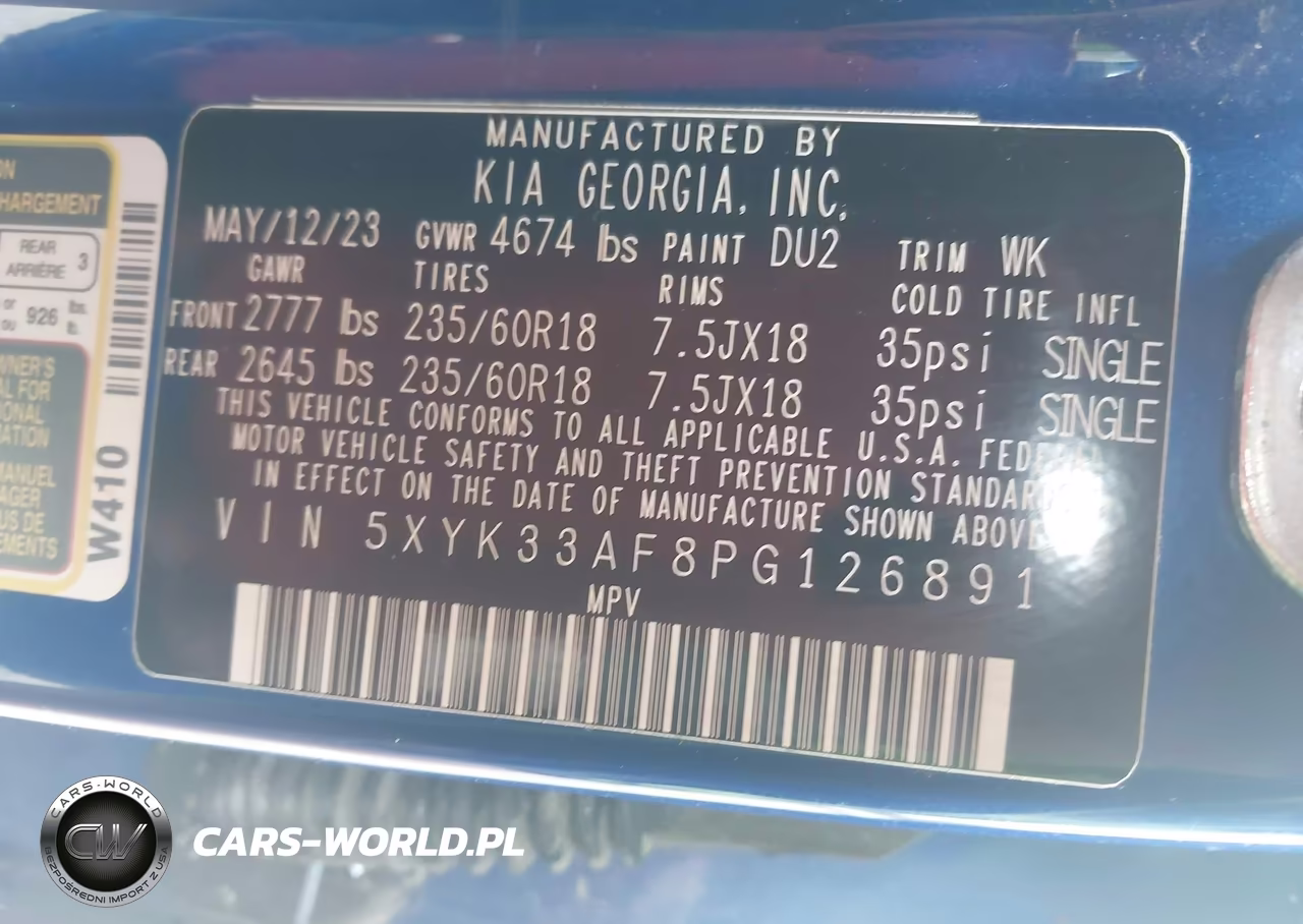 2023 Kia Sportage Ex VIN:5XYK33AF8PG126891 - 9