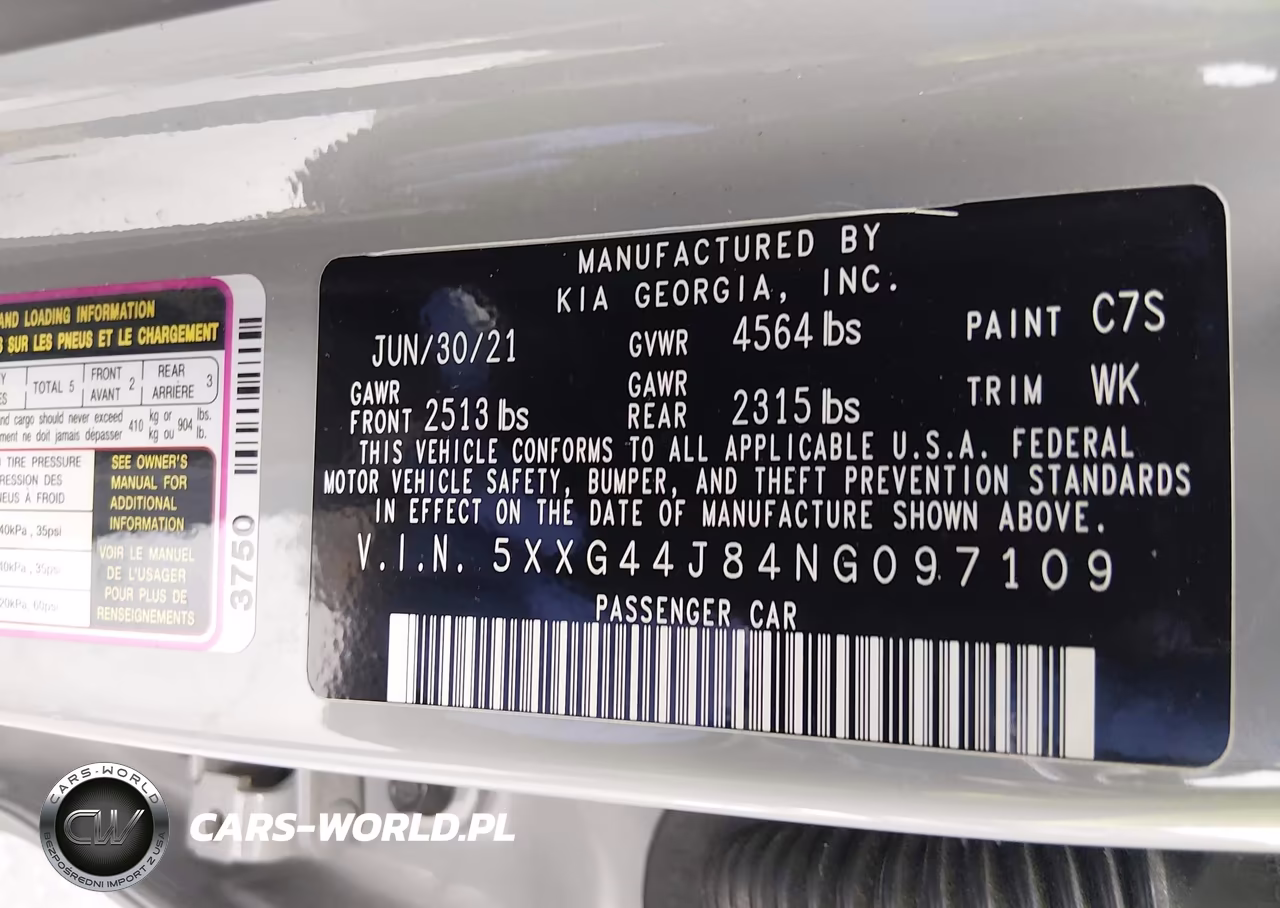 2022 Kia K5 Gt VIN:5XXG44J84NG097109 - 9