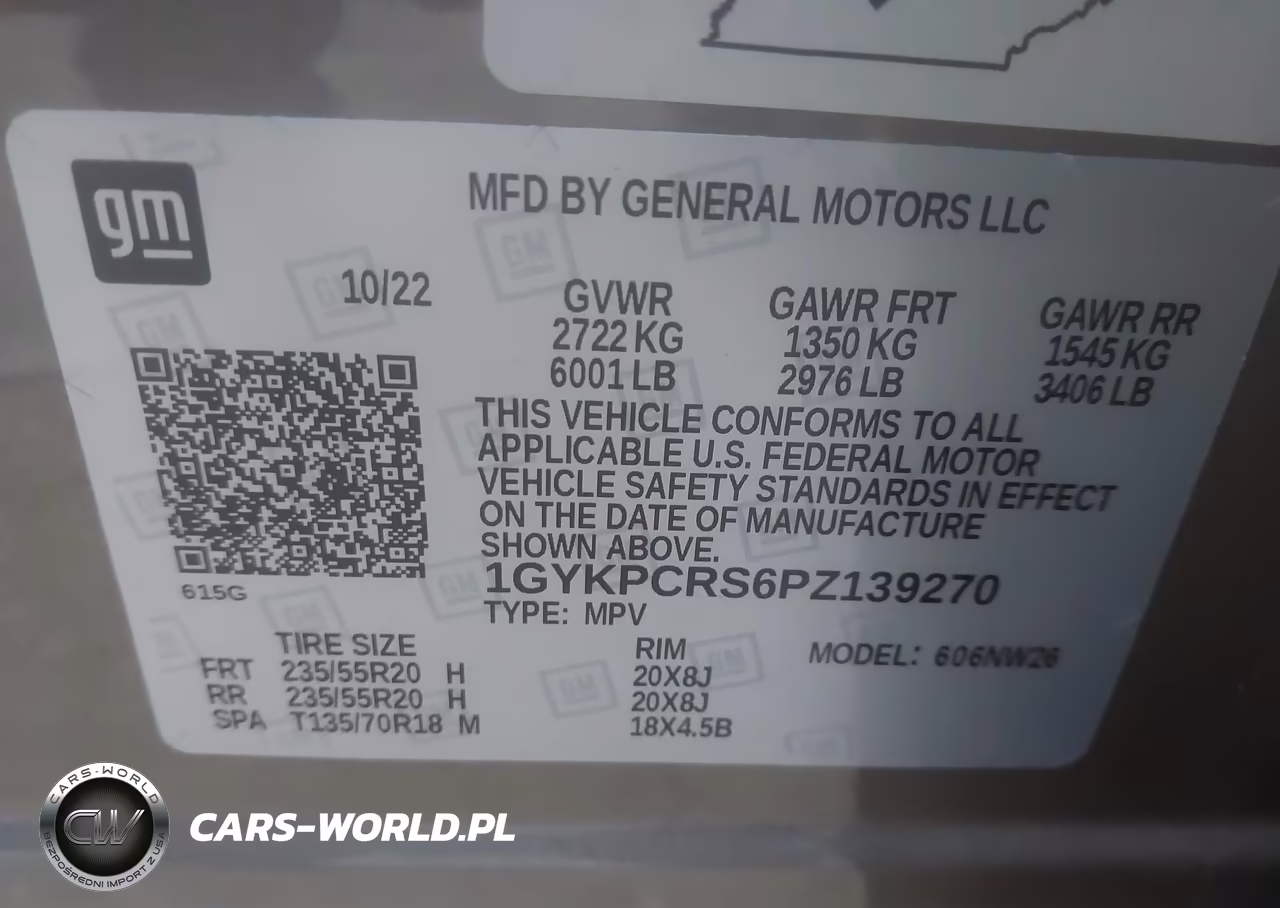 2023 Cadillac Xt6 Fwd Premium Luxury VIN:1GYKPCRS6PZ139270 - 9