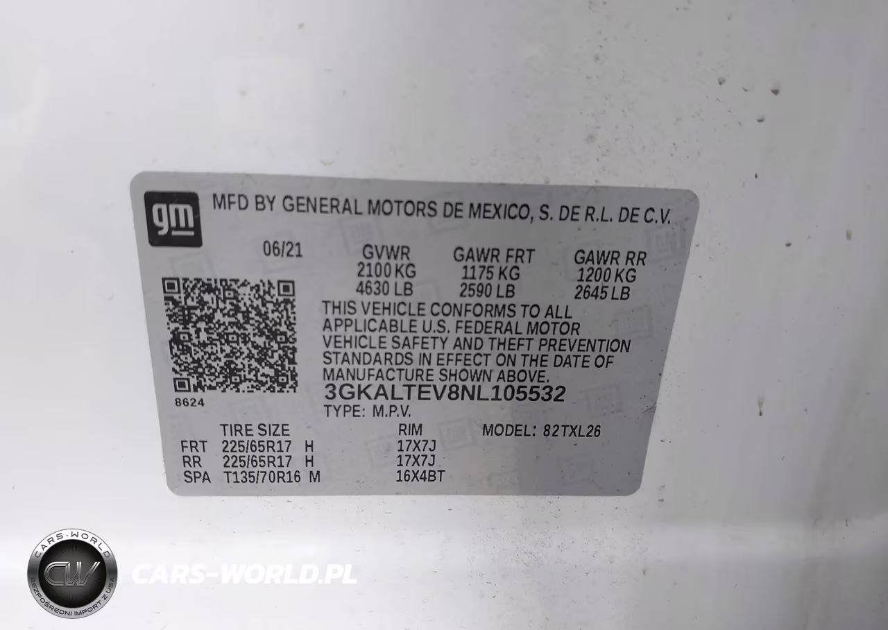 2022 GMC Terrain Awd Sle VIN:3GKALTEV8NL105532 - 9