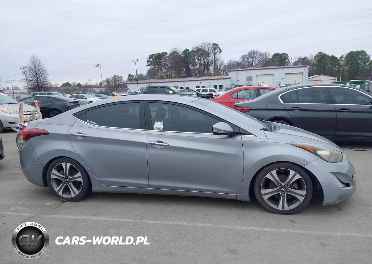 2014 Hyundai Elantra Sport VIN:KMHDH4AH1EU083116 - 13