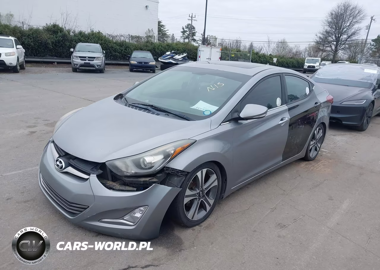 2014 Hyundai Elantra Sport VIN:KMHDH4AH1EU083116 - 2