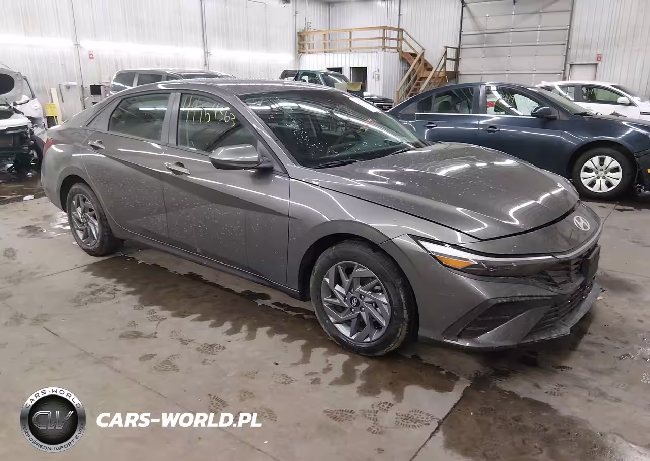 2026 Hyundai Elantra Hybrid Blue