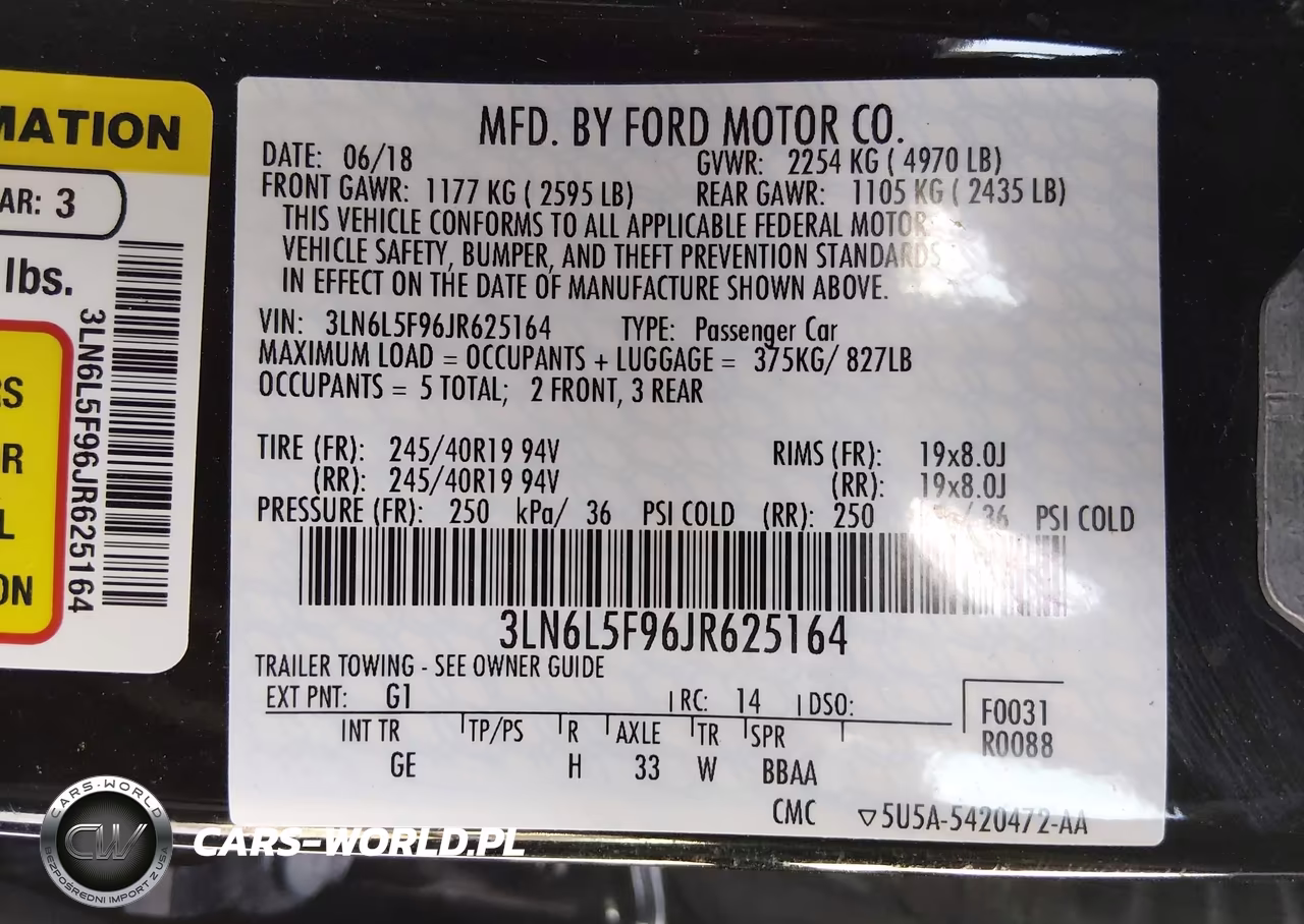 2018 Lincoln Mkz Reserve VIN:3LN6L5F96JR625164 - 9