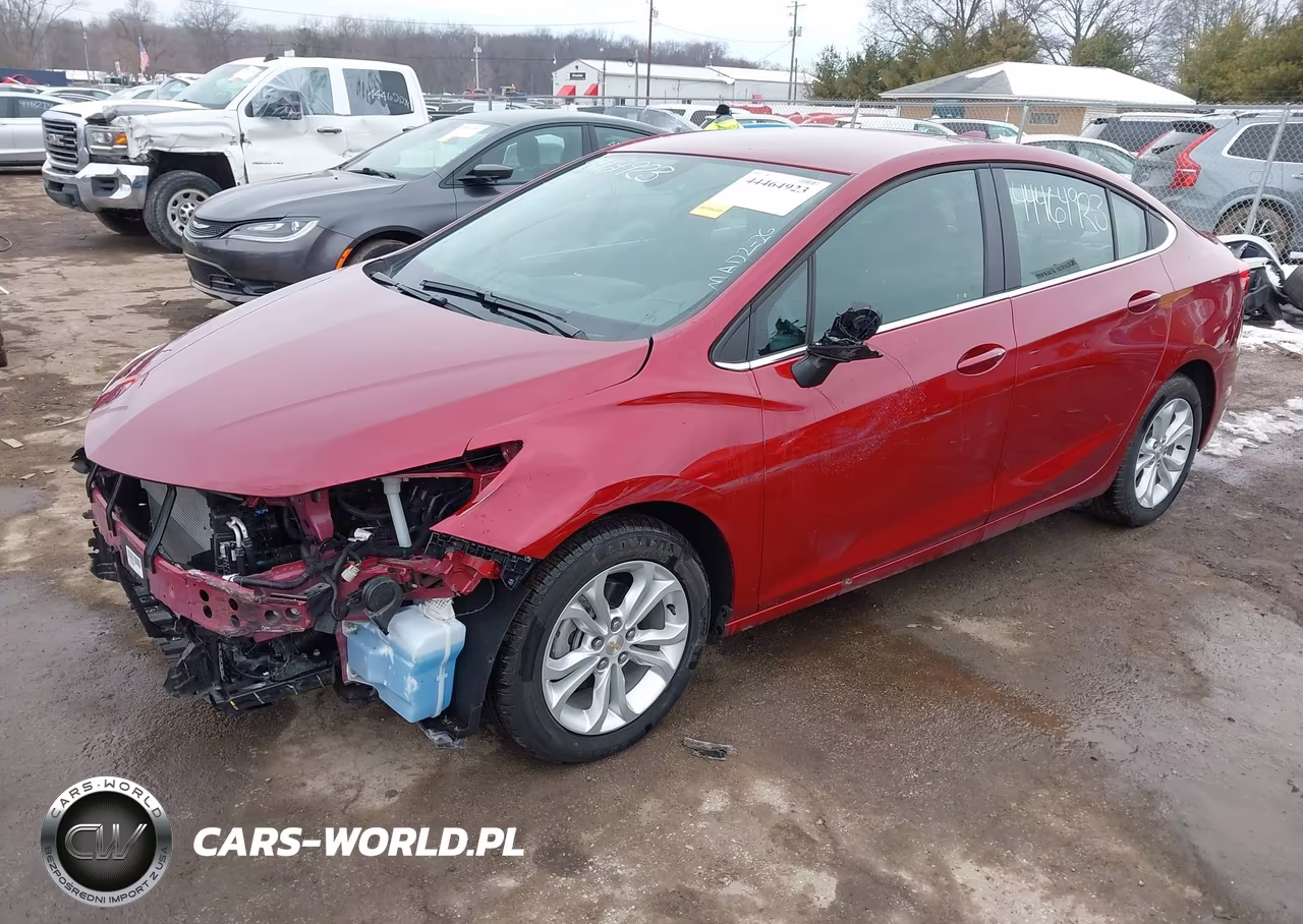 2019 Chevrolet Cruze Lt VIN:1G1BE5SM3K7141932 - 2